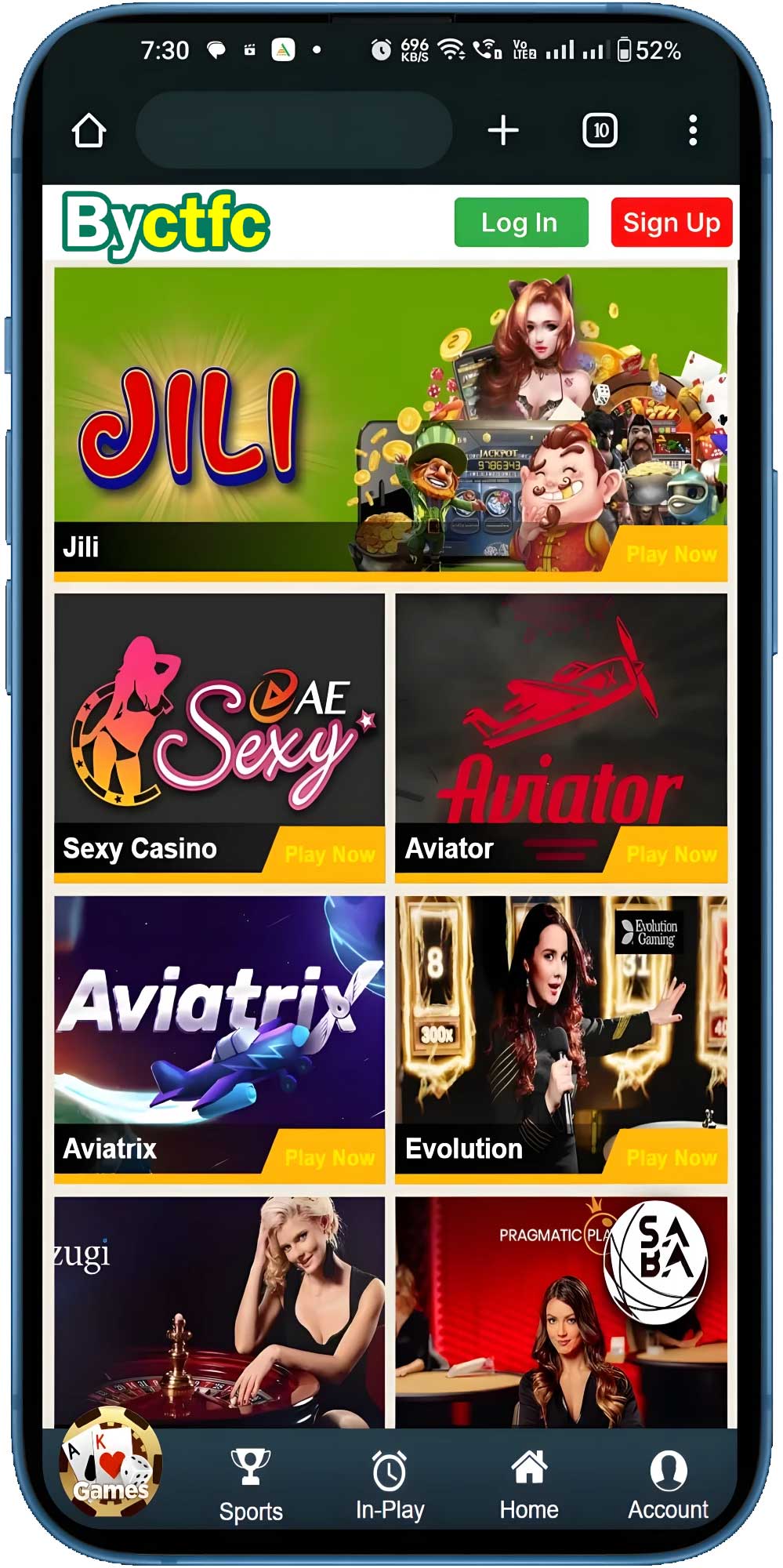Casino Mobile banner